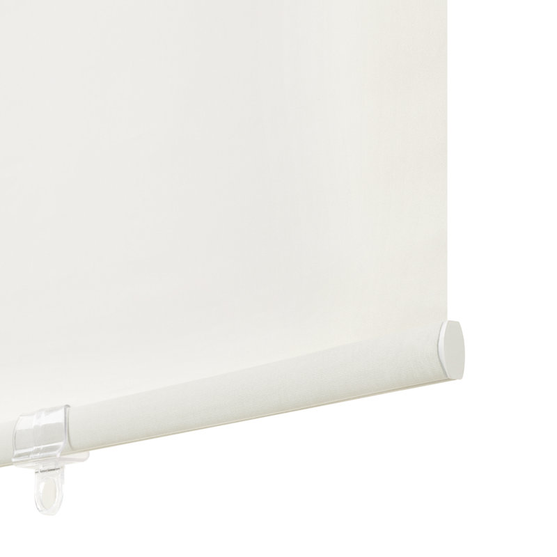 Eclipse Holden Light Filtering 48 x 72 Roller Shade in Ivory, 48" W x 72" L, Ivory