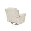 Fauteuil inclinable manuel Oxy, accoudoirs en mousse et microfibre beige-118511260