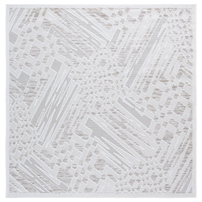 Sharilyn Performance Abstract Rug, Round 6'7"