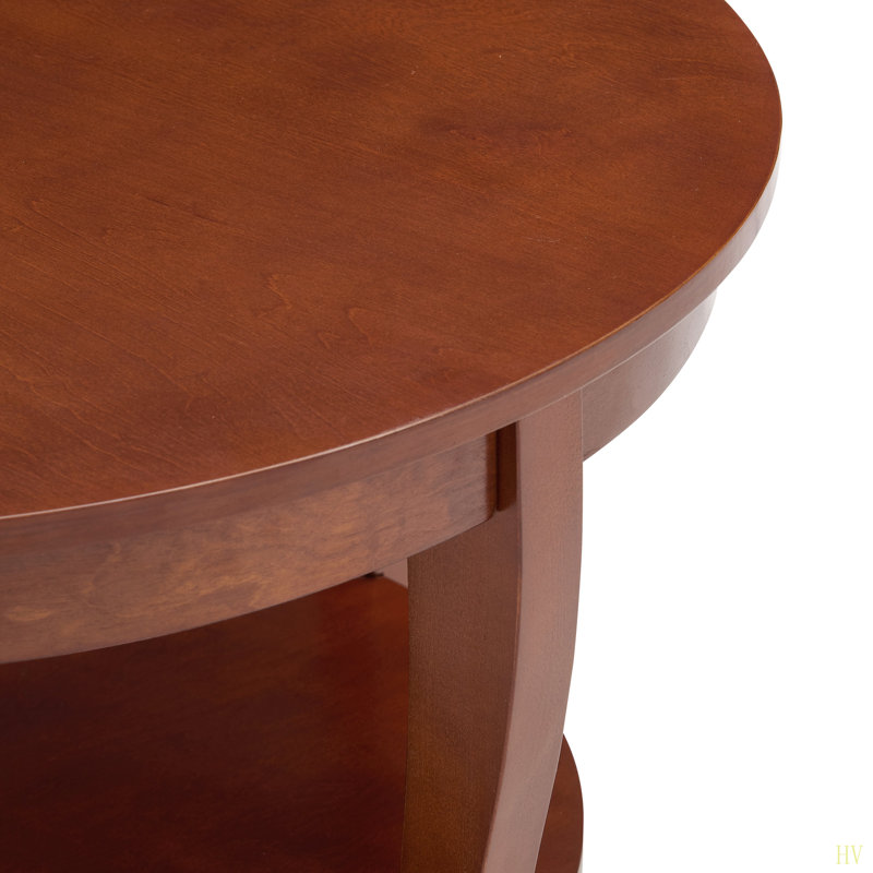 Table basse Traditional, Bois brun foncé