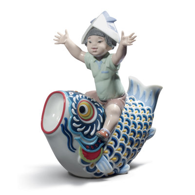 Happy Boy's Day Figurine