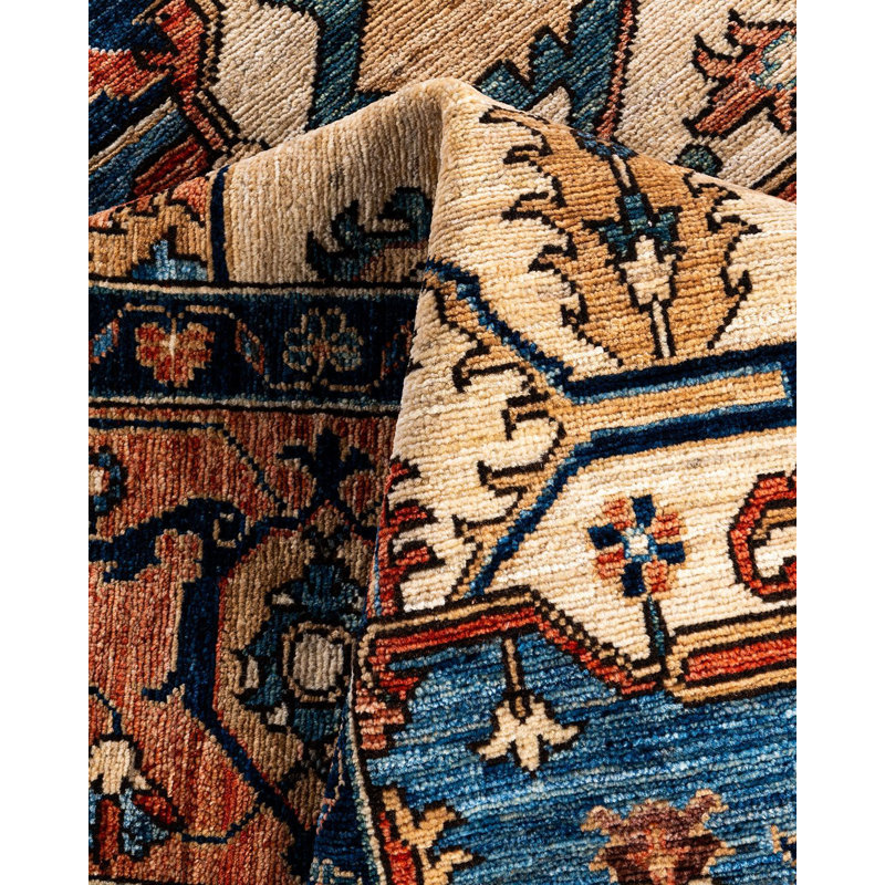 Serapi One-of-a-Kind 8' 2" X 9' 11" Hand Knotted Area Rug