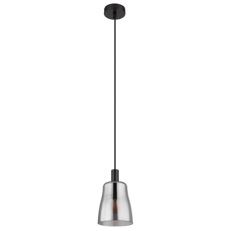 Colyer Single Pendant Light, 1 Light, Black