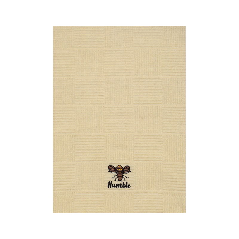Cotton Jacquard Tea Towel Kitchen Towel, Off White