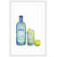 « absolut lime », reproduction de peinture à l’aquarelle encadrée-21669266