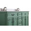 Ensemble de meuble-lavabo double 60 po Angelique-425348773-425715435