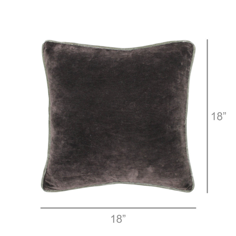 Keely Throw Pillow, Brown