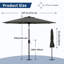 107cm Beach Parasol-1560700850