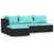 Coussin bleu / cadre noir est en rupture de stock sélectionné