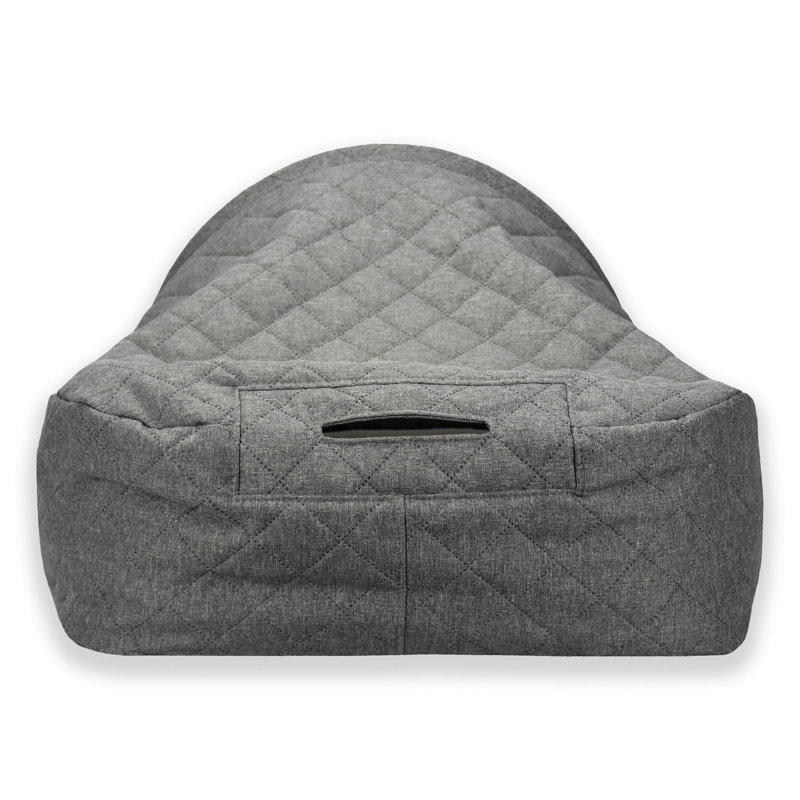 Hooded / Dome Pet Bed, Small (40cm H x 65cm W x 55cm D), Grey