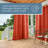 Ensemble de 2 rideaux à œillets TOWN & COUNTRY BASICS Cabana pour intérieur et extérieur-20584538-20584539