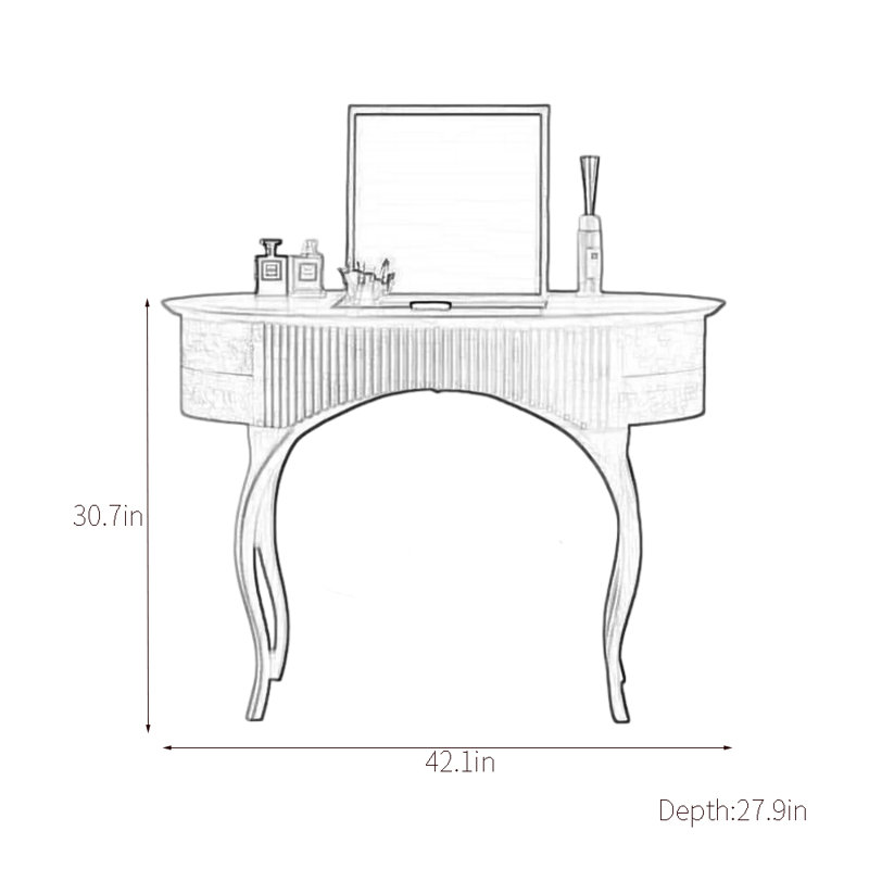 Commode en bois de noyer noir