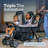 Gaggle Compass 3 Seat Stroller with Sun Canopy-71003141