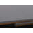 Modern Extendable Dining Table, Anthracite & Gold, 47.2 x 29.5 x 31.5 inches | 100% Melamine Coated Particle Board & Metal Legs | Extendable Width: 58.3 inches | Durable, Stylish Design for Dining Rooms & Kitchens-2145835857-2145835856