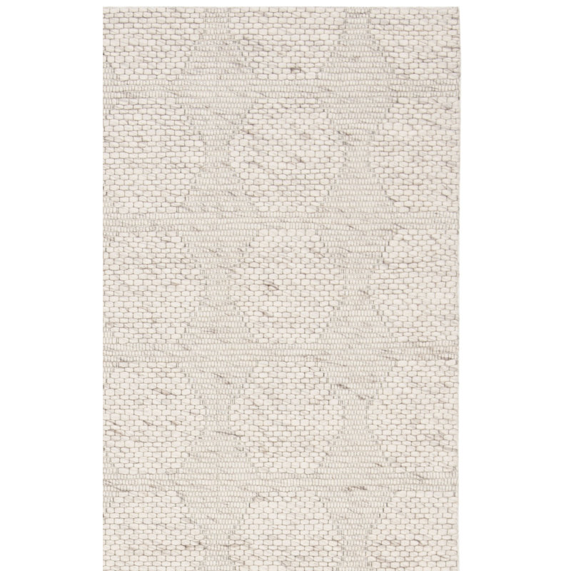 Woodring Hand Loomed Performance Solid Color Rug, Rectangle 5' x 8'
