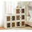 2-Piece Set Stackable Storage Bins, Collapsible Organizer Boxes Closet Containers With Lid-1557902814