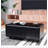 Modern Smart Coffee Table with Built-in Fridge, Bluetooth Speaker, Wireless Charging-1899618208