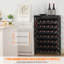 Wine Bottle Rack Satin Nickel