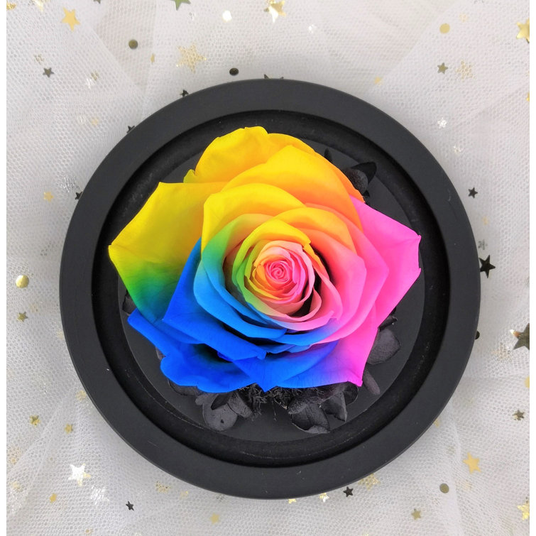 VEAREAR Rose Eternal Flower Realistic Looking Battery-operated