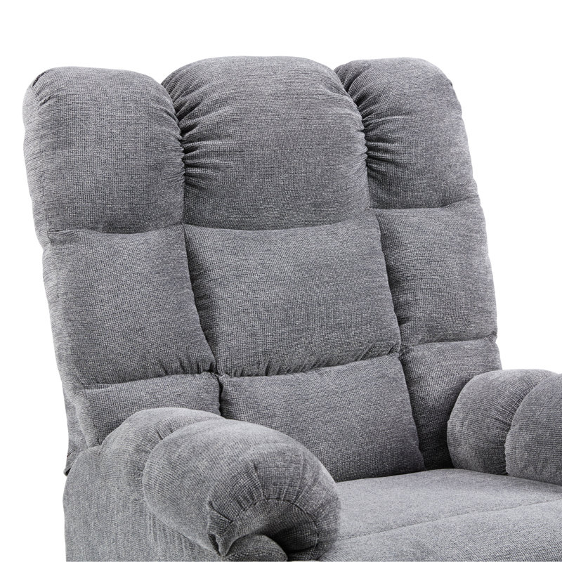 32.7'' Wide Contemporary And Super Comfort Swivel And Rocker Manual Recliner
