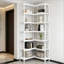 Étagère Nordic, bibliothèque de coin