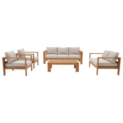 Naylor Eucalyptus Patio Seating Group