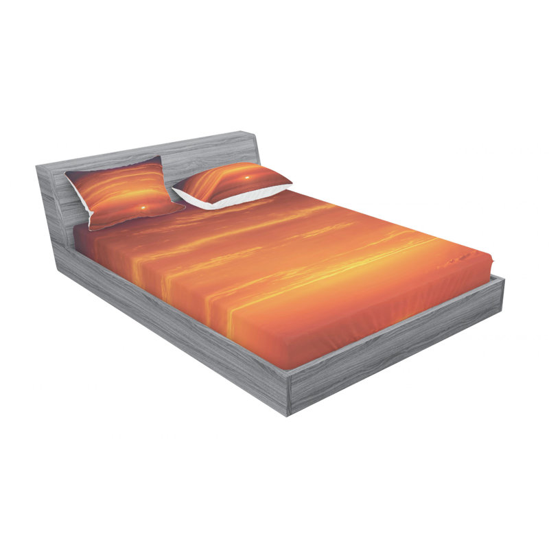 Microfiber Sheet Set, Full Sheet Set with Fitted Sheet