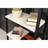 5 Tier Modern Bookshelf Organizer White, Metal Frame Solid Wood Bookcase For Compact Living & Office Area White Organizer, Restricted Room-126044534
