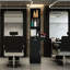 Armoire de barbier