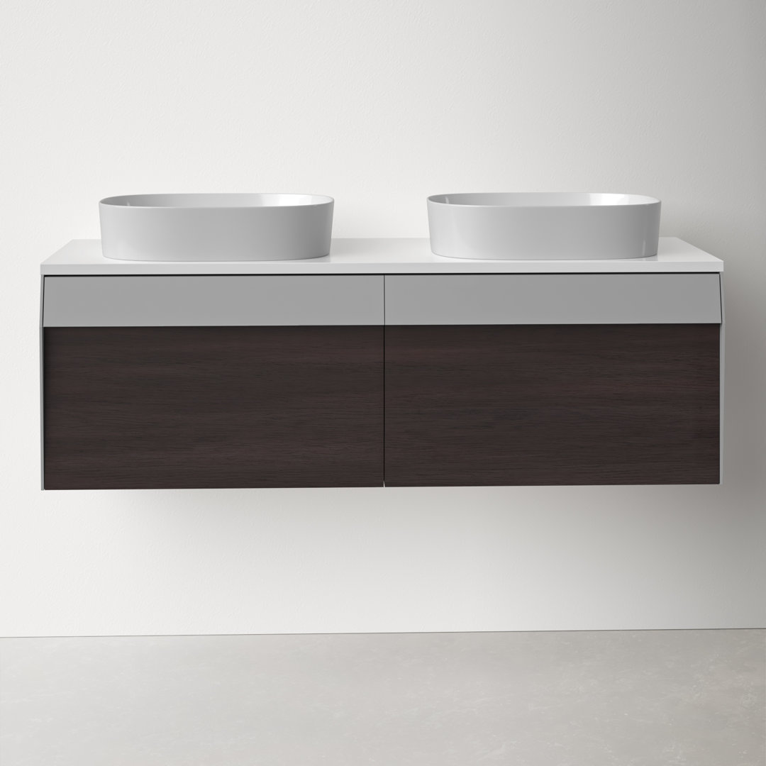 Lynwood 55" Double Bathroom Vanity AllModern Base 