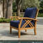 Murrin 5 - Person Teak Outdoor Conversation Set With Cushions-1245218214