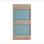 Armoire de toilette 14 po avec rangement, armoire à pharmacie murale avec porte miroir, tablettes en verre réglables, contreplaqué