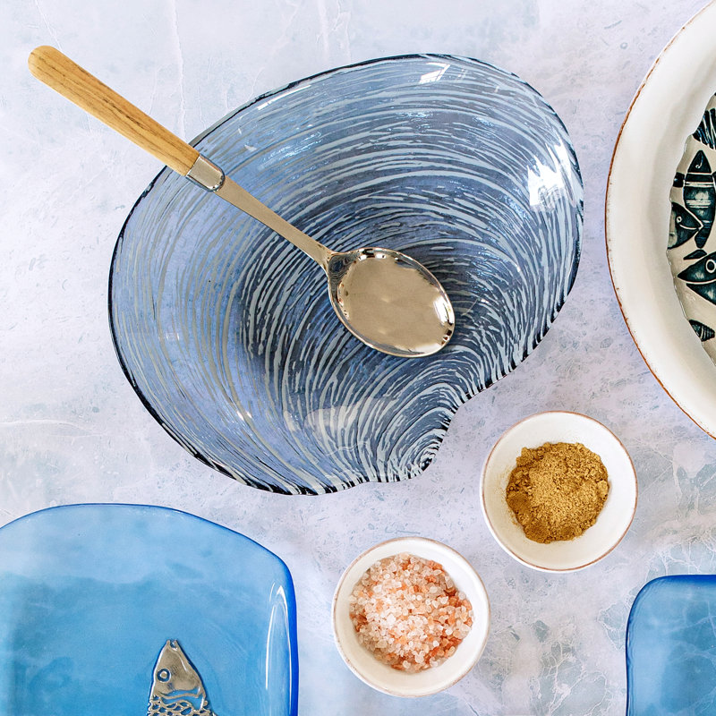 Isola Glass Salad/Dessert Plate