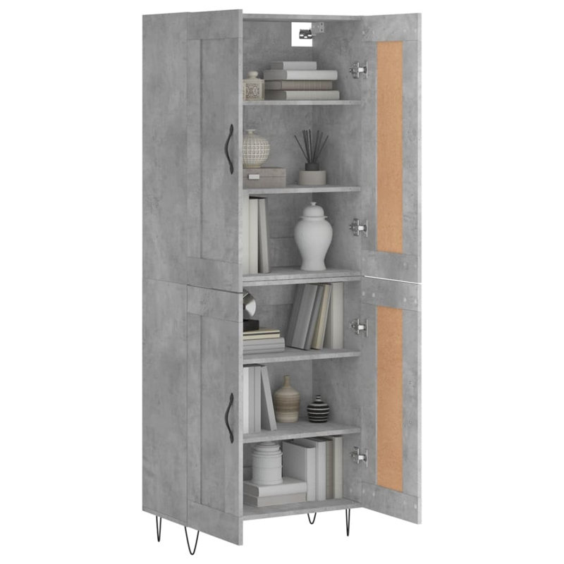 Burinskiy Sideboard, Concrete Grey