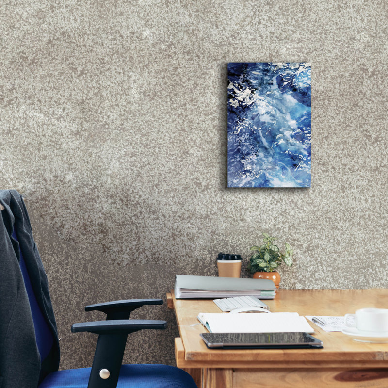 «Great Waves» par Stellar Design Studio, H 18 po x l 12 po x P 0,75 po