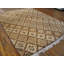 Tapis ivoire berbère tribal marocain rétro ivoire