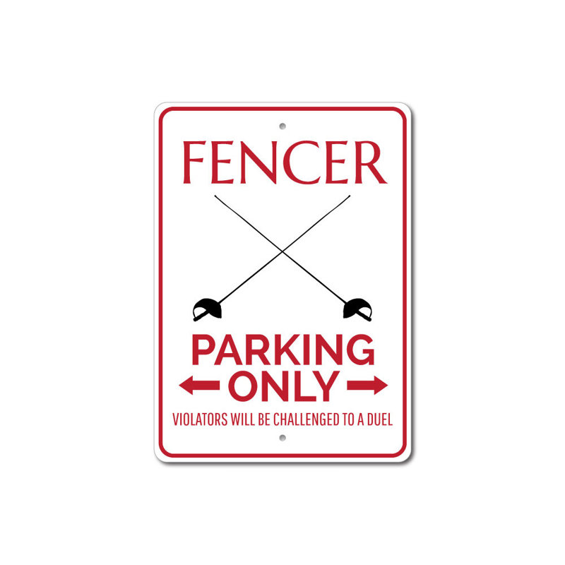 Enseigne de parc de tireur, H 14 po x l 10 po x P 0,04 po