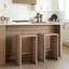Tabouret en bois massif Dalina-665332297