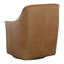 Gisele Leather Swivel Club Chair