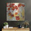 Art mural en métal Latitude Run® «Red Poppy Chaos» par Shirley Novak-159562559