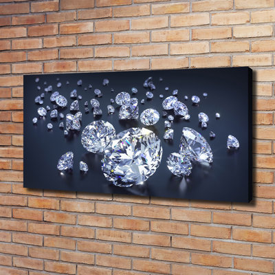 Diamonds - No Frame Print on Canvas