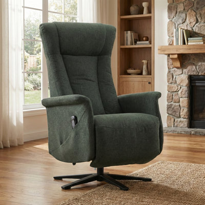 Chaput 69cm Wide Swivel Lounge Chair, Reclining