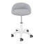 Tabouret de bureau réglable à roulettes-455603697