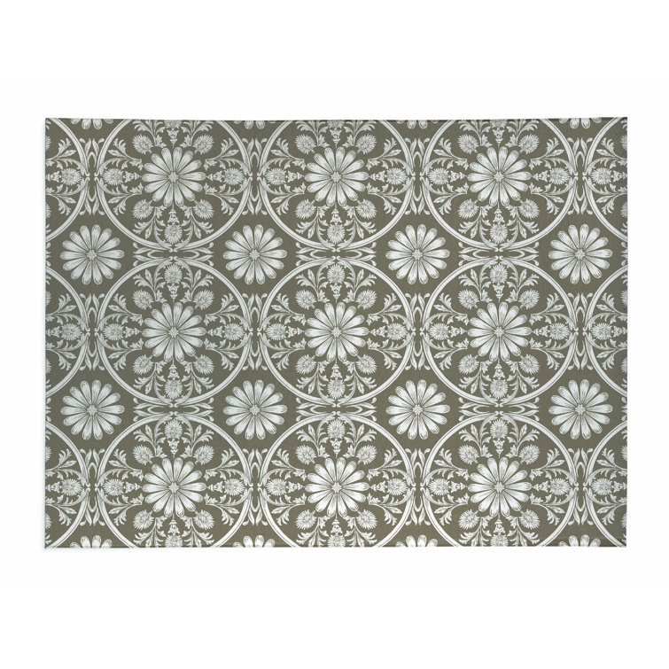 Daisy Tile Outdoor Area Rug