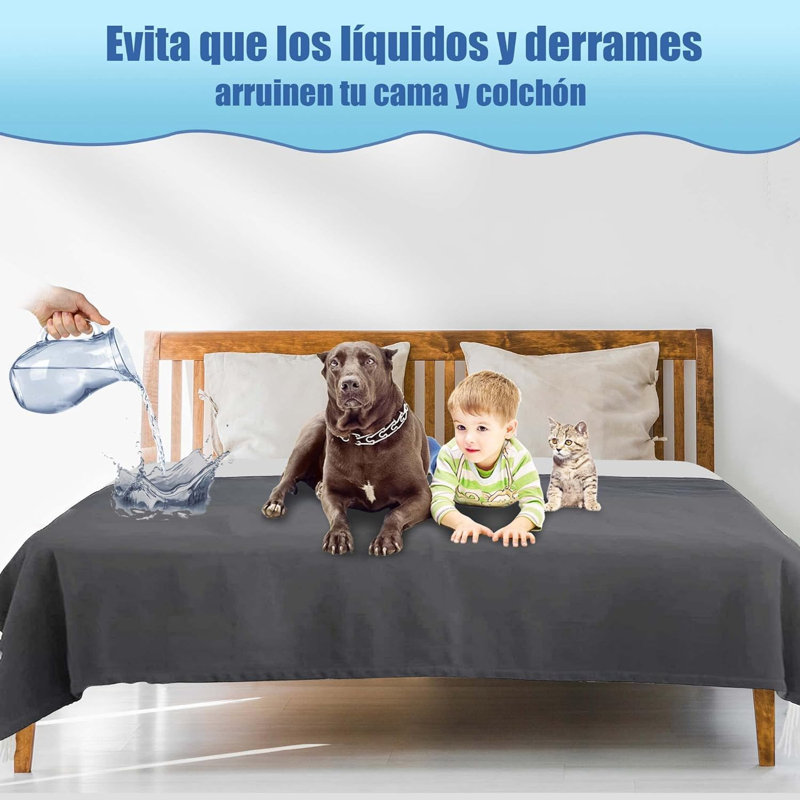 Pet Blanket, Dark Grey/Light Grey
