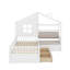 Lit simple avec canapé et tablette-462234201