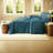 Luxurious Velvet Bedding Sets, Polyester Quilted Teal For Home Comfort