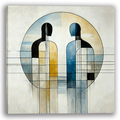 Art mural moderne sur toile abstraite