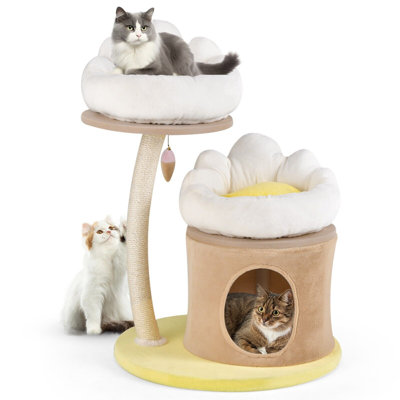 Aubie 32.68 cm H Cat Tree / Condo