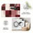 Burgundy Geometric Block carpet-easy to clean, machine-washable, soft and comfortable; suitable for door mats, kitchens, living rooms, bedrooms, corridors, and laundry areas. Easy to clean, durable carpet for home decoration.-129045718